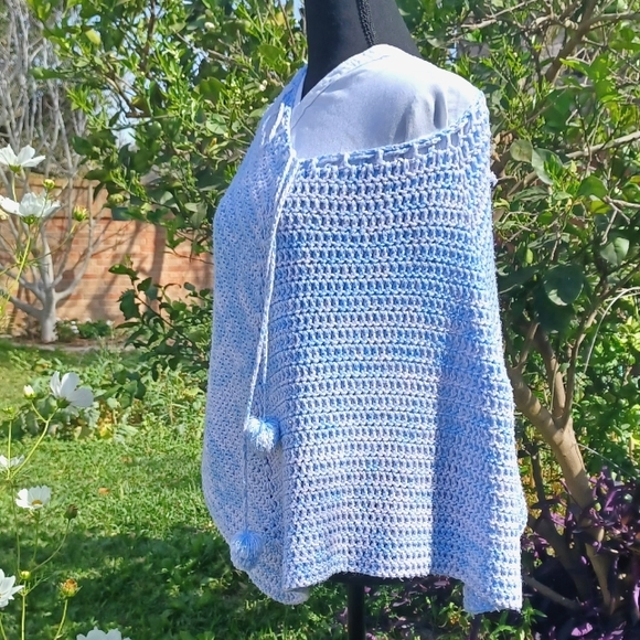 Poncho/shawl only - Bundle2Save - Handmade, NWOT - Picture 6 of 14
